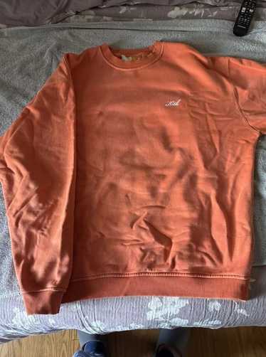 Designer Sweatshirt vintage crewneck Orange size L