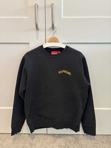 Supreme スウェット2015 Arc Logo Crewneck Supreme Arc Logo Crewneck Black Men's - FW15 - US