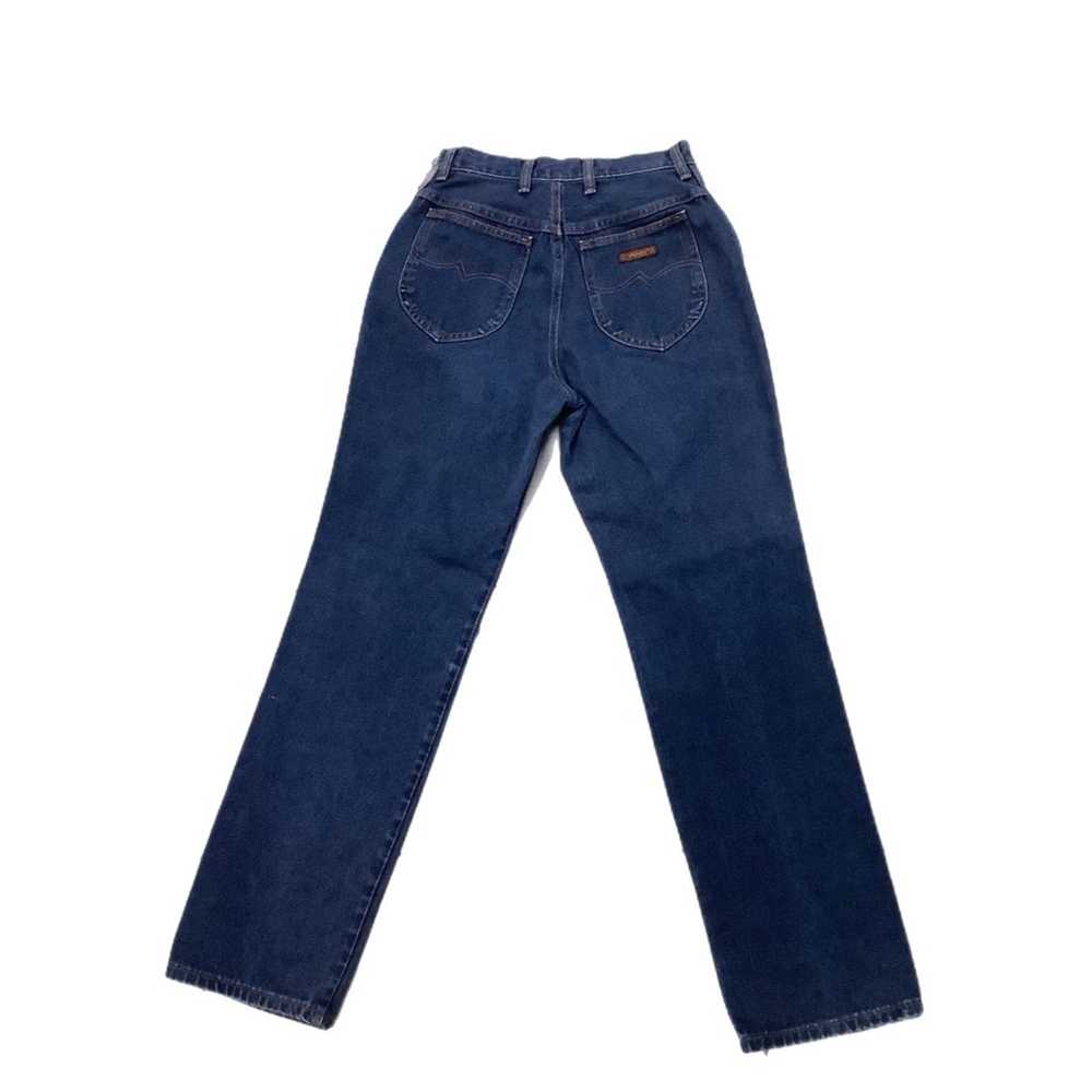 Wrangler Vintage 80s Wrangler high waist straight… - image 2