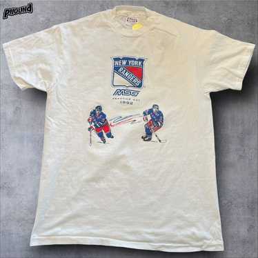 Hanes Vtg 90s New York Rangers Mark Messier Practi