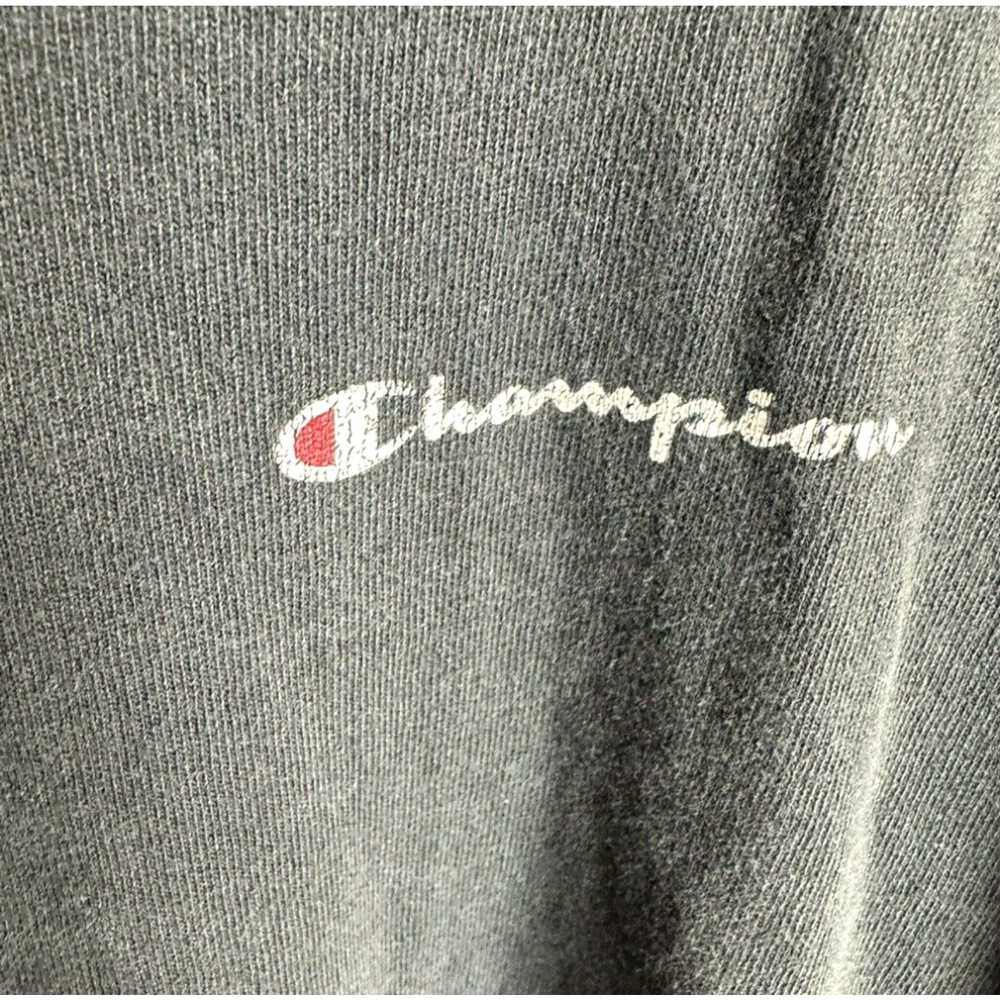 Champion Vintage 90’s Champion Men’s Black Spell … - image 2