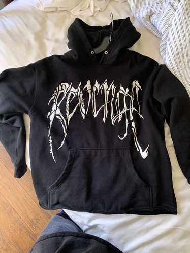 Revenge Revenge Black Bones Hoodie