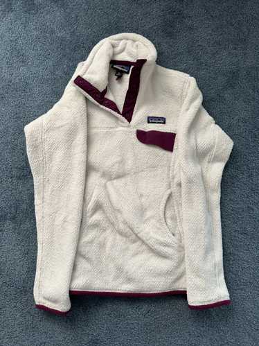 Patagonia White Patagonia Fleece Pullover - image 1