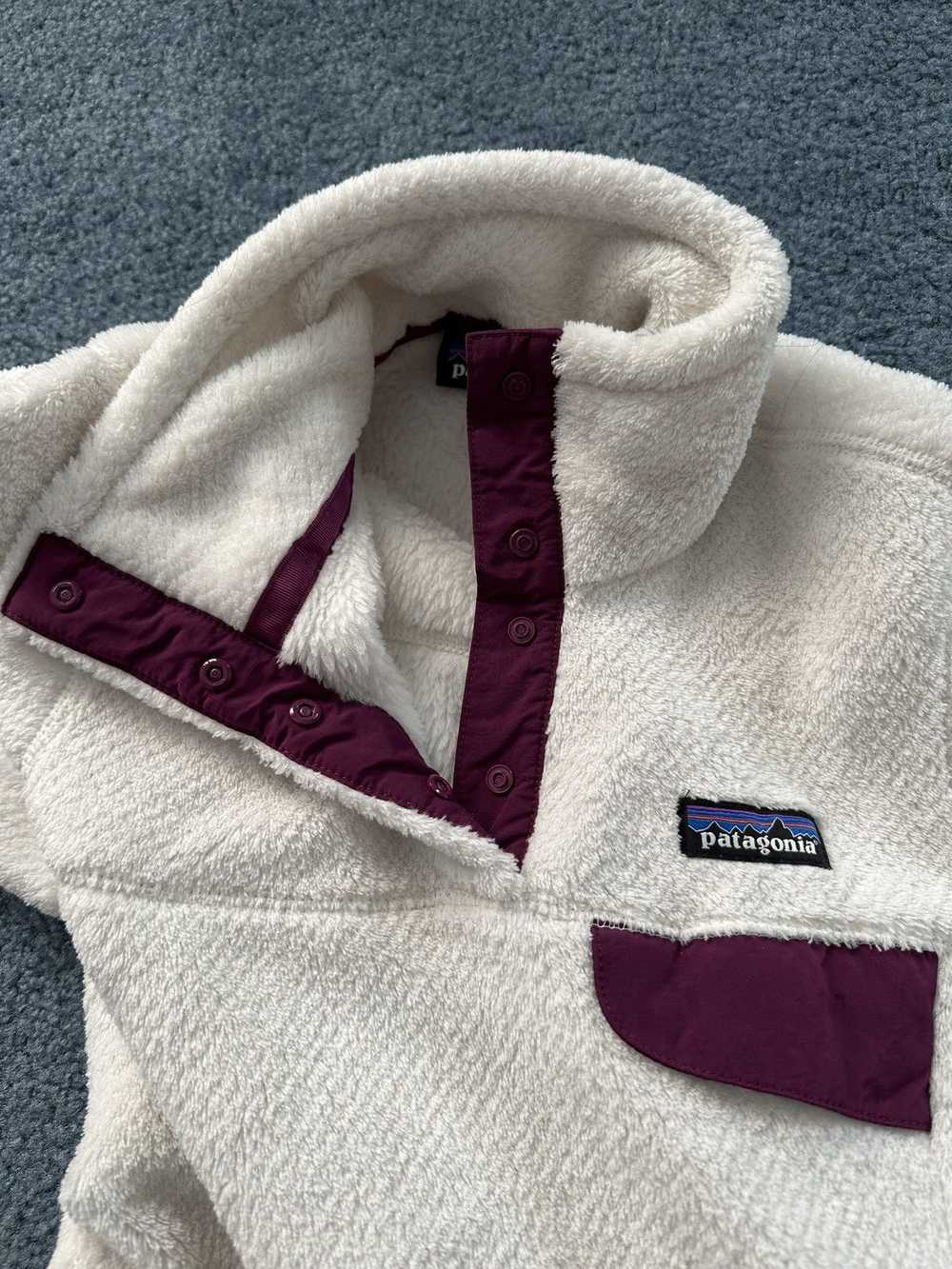 Patagonia White Patagonia Fleece Pullover - image 4