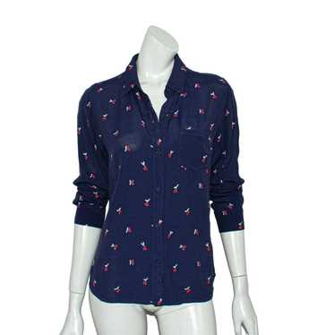 Rails Rails Women's Button up KATE Shirt in Navy C