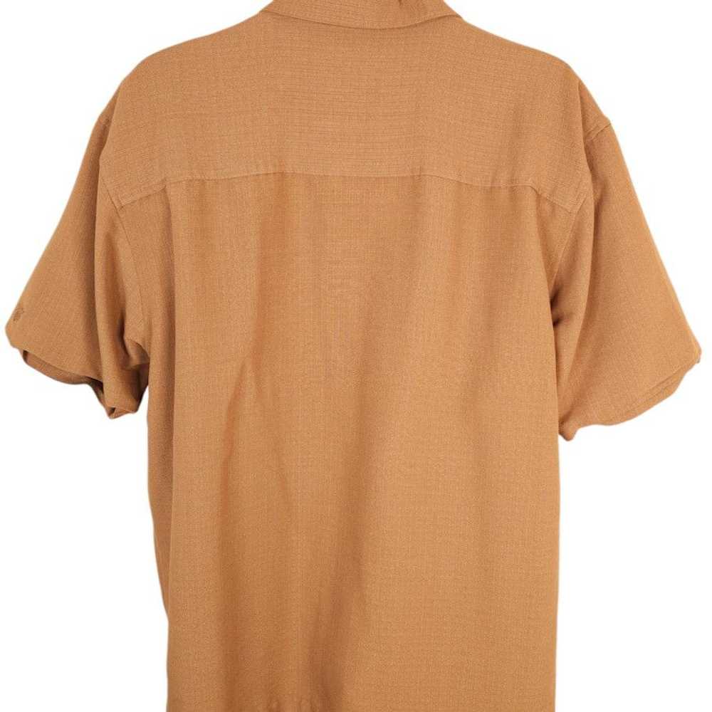 Cubavera Cubavera Camp Shirt Mens Size XL Brown C… - image 3