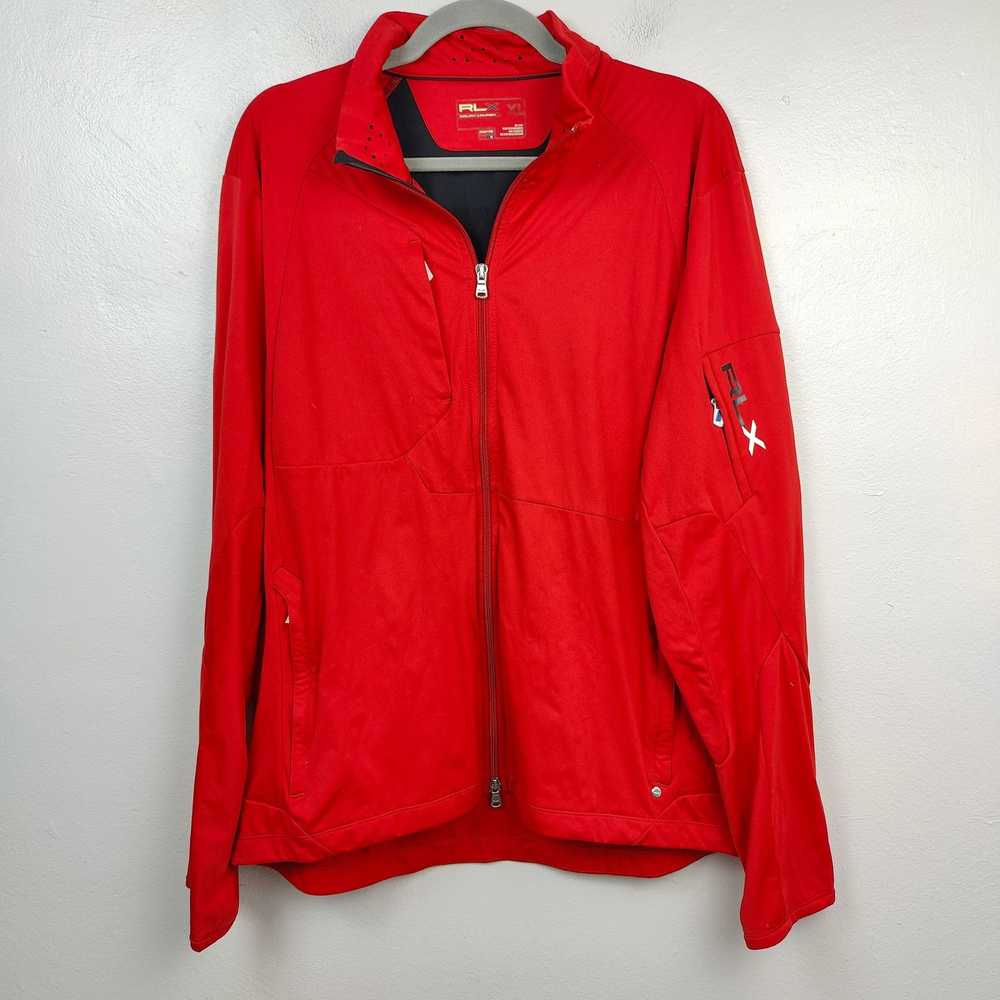 Ralph Lauren Rlx RLX Ralph Lauren Jacket XL Red F… - image 1