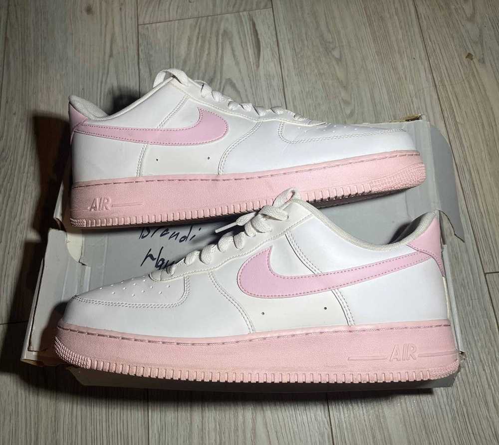 Nike air force 1 white pink size 13 - image 1