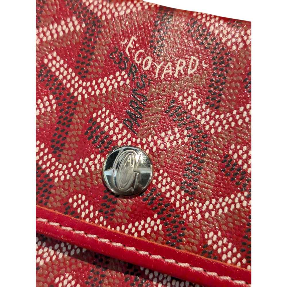 Goyard Goyard Red Goyardine Coated Canvas Saint L… - image 11