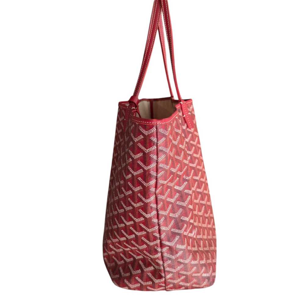 Goyard Goyard Red Goyardine Coated Canvas Saint L… - image 4