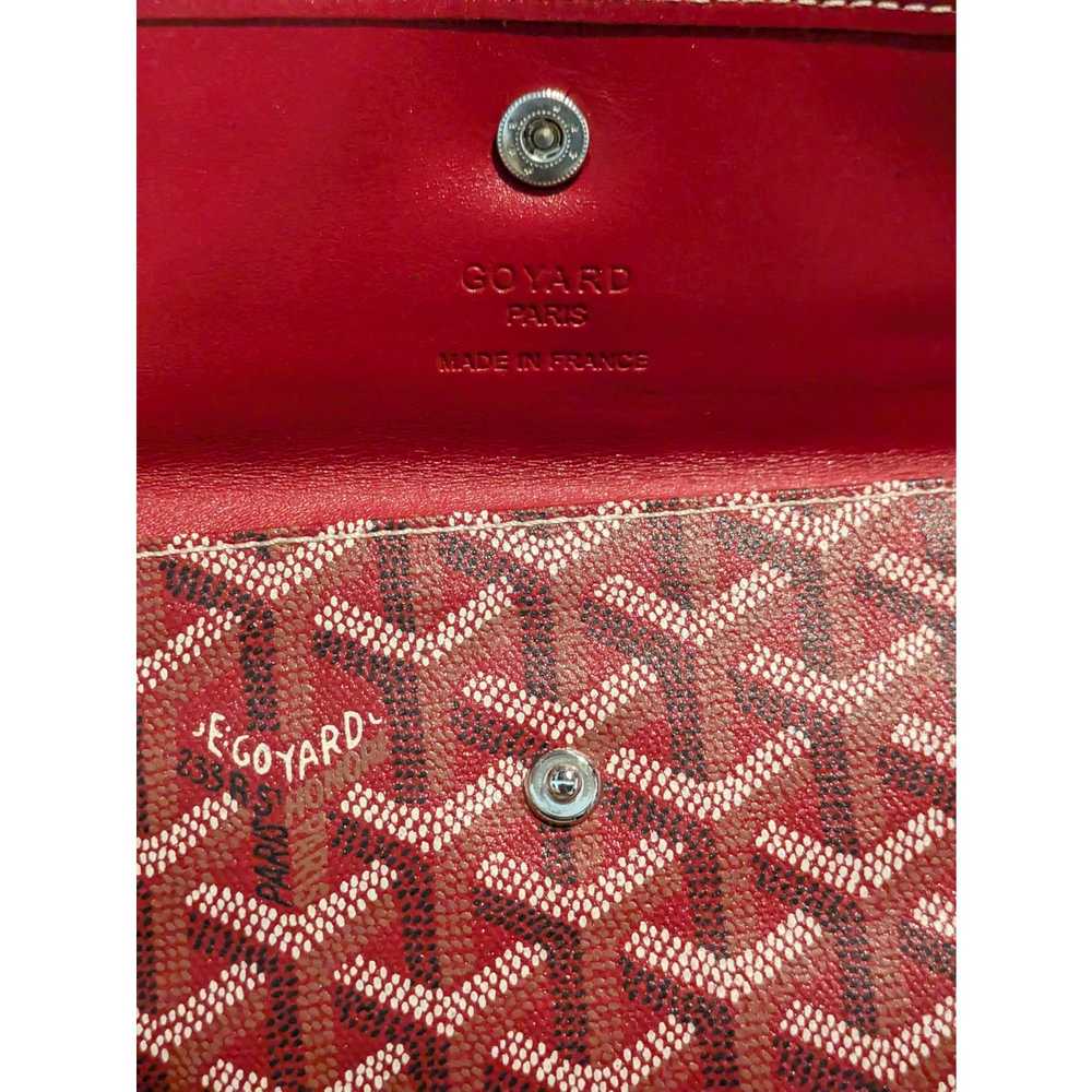 Goyard Goyard Red Goyardine Coated Canvas Saint L… - image 9