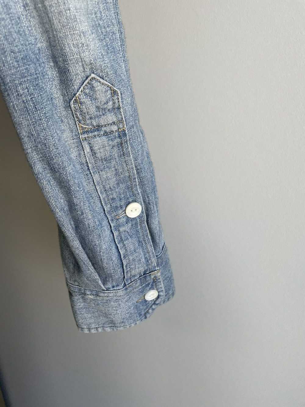 J.Crew × Wallace & Barnes Light Wash Denim Work S… - image 6