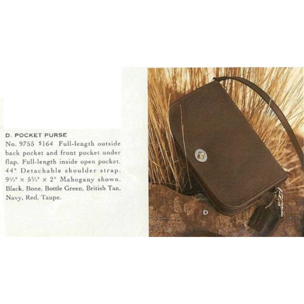 Coach Leather crossbody bag - image 6