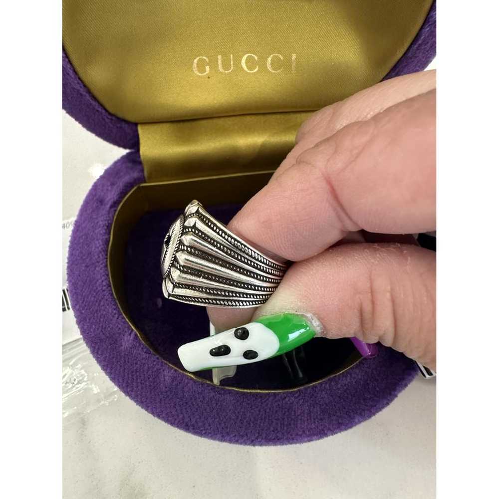 Gucci Silver ring - image 4