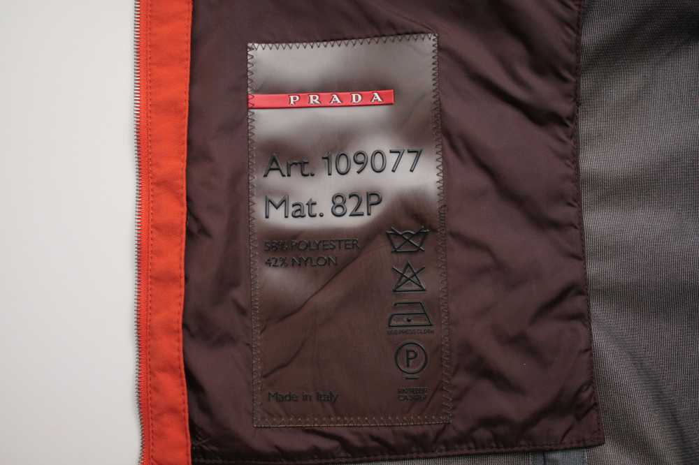 Prada Prada Gore-Tex Vintage Orange Vest Women's … - image 11