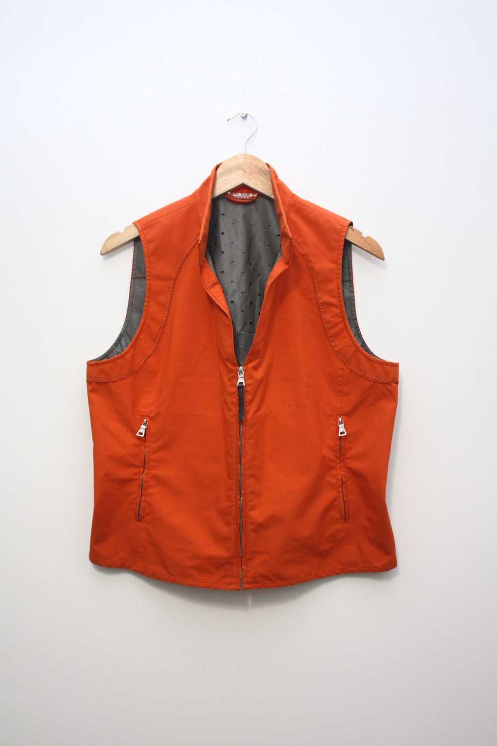 Prada Prada Gore-Tex Vintage Orange Vest Women's … - image 3