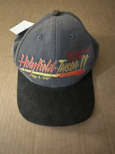 Vintage Tyson Holyfield 2 fight hat 1997