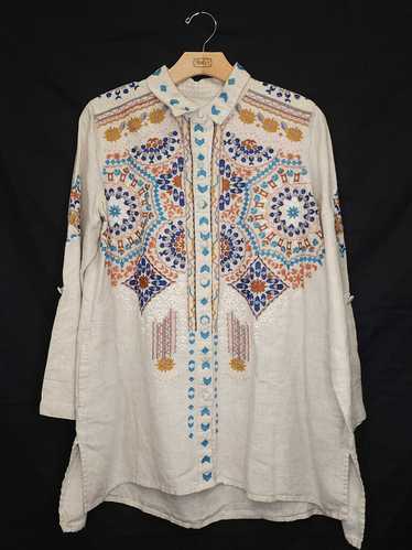 John Mark Embroidered Long Sleeve