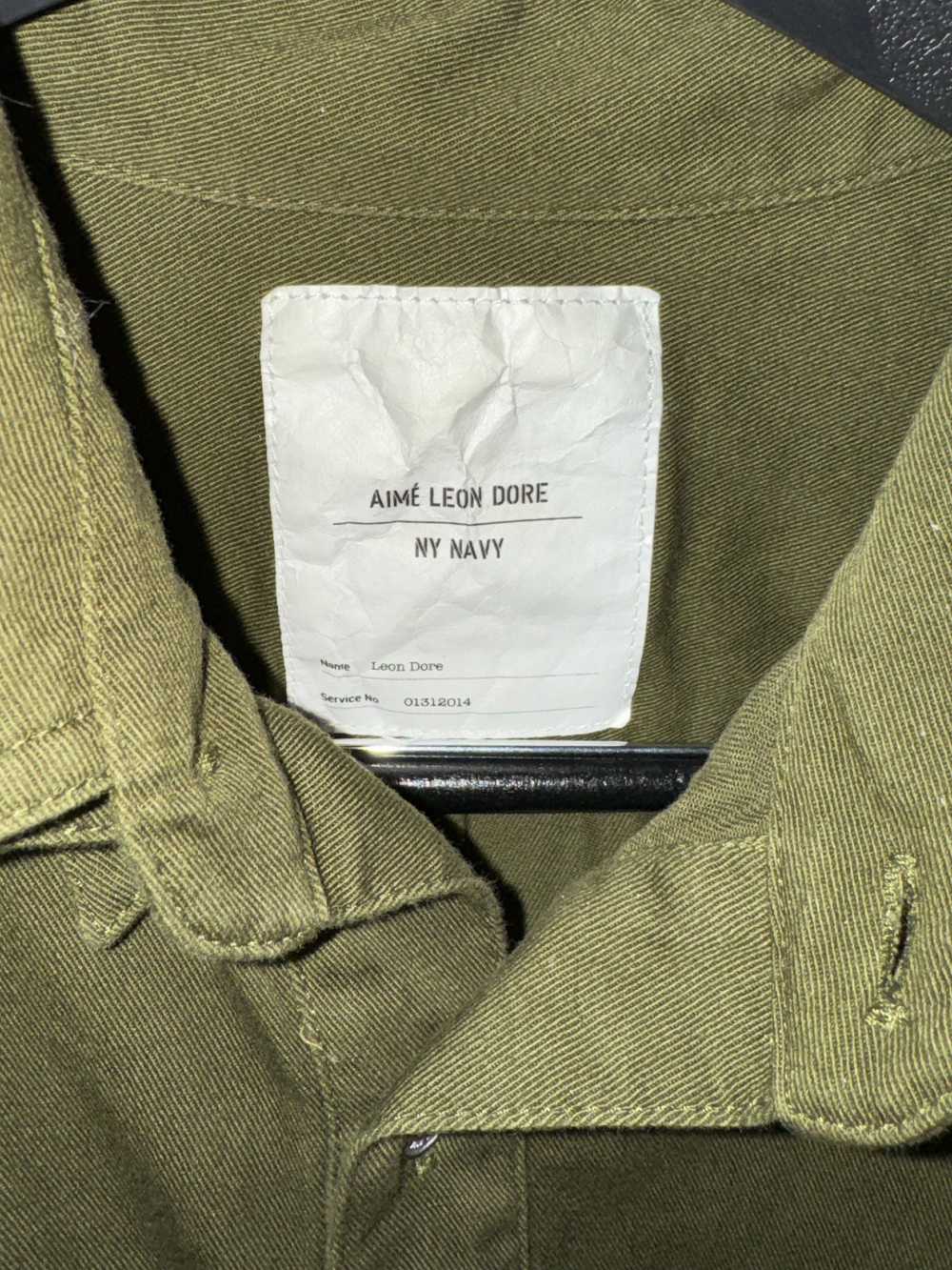 Aime Leon Dore NY Navy Twill Popover - image 3