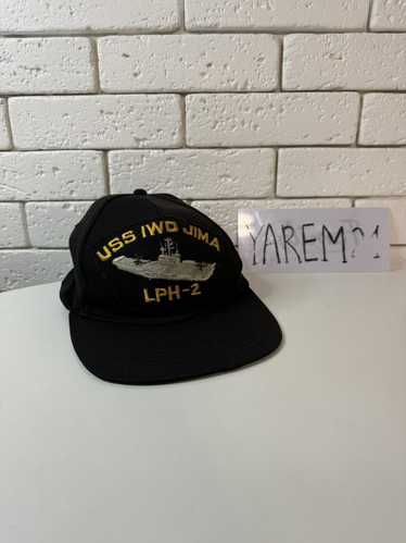 Dad Hat × Vintage USS IWD JIMA LPH-2 cap hat - image 1