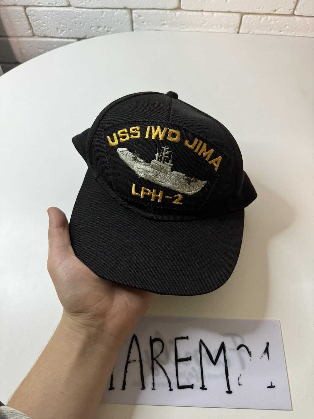 Dad Hat × Vintage USS IWD JIMA LPH-2 cap hat - image 2