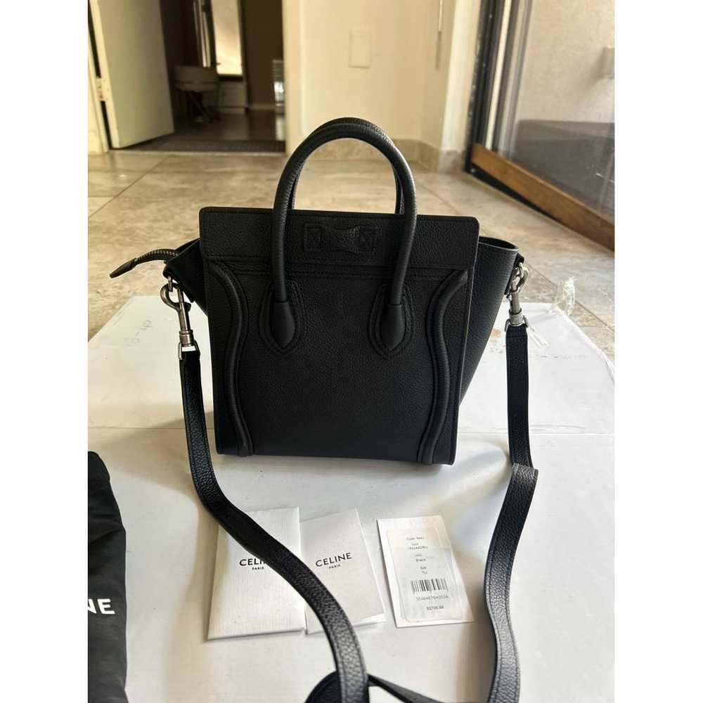 Celine Luggage leather handbag - image 4