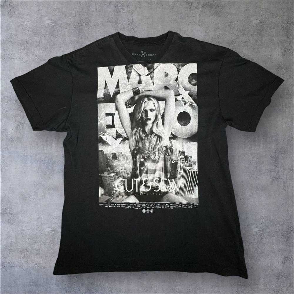 Marc Ecko Marc Ecko Marc Black T-Shirt - image 1