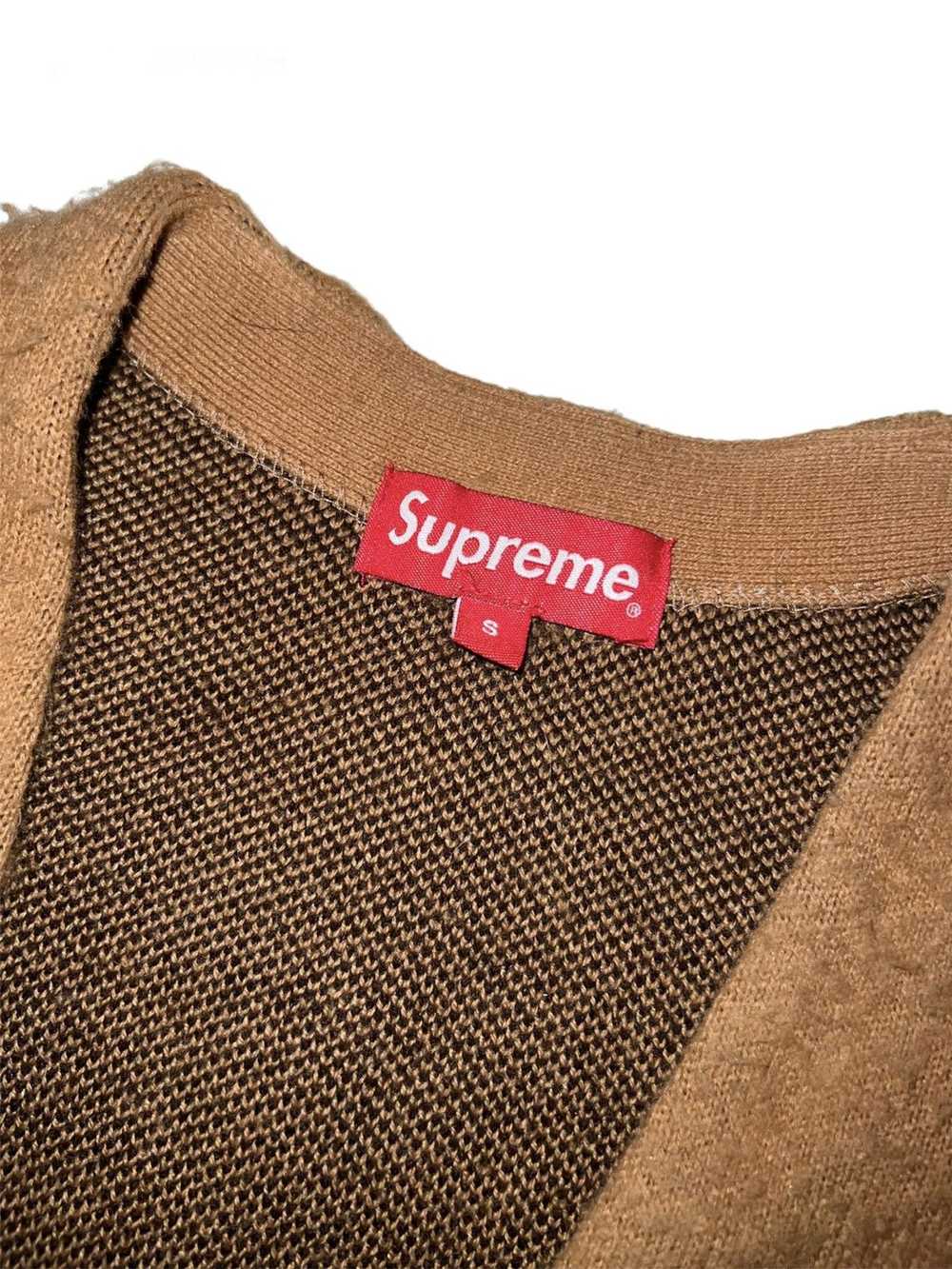 Supreme Supreme Brushed Checkerboard Cardigan - image 3