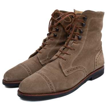 Ludwig Reiter LUDWIG REITER Suede Brogued Boots - image 1