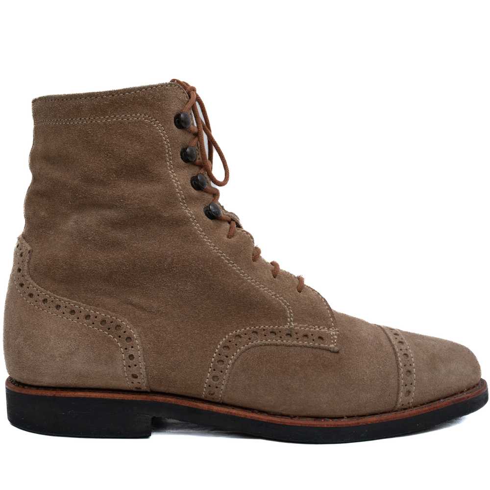 Ludwig Reiter LUDWIG REITER Suede Brogued Boots - image 3