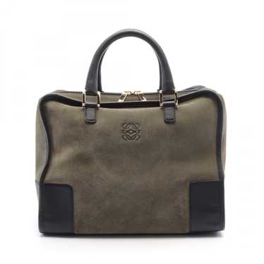 Loewe Loewe Loewe Suede Leather Amazona 32 Handba… - image 1