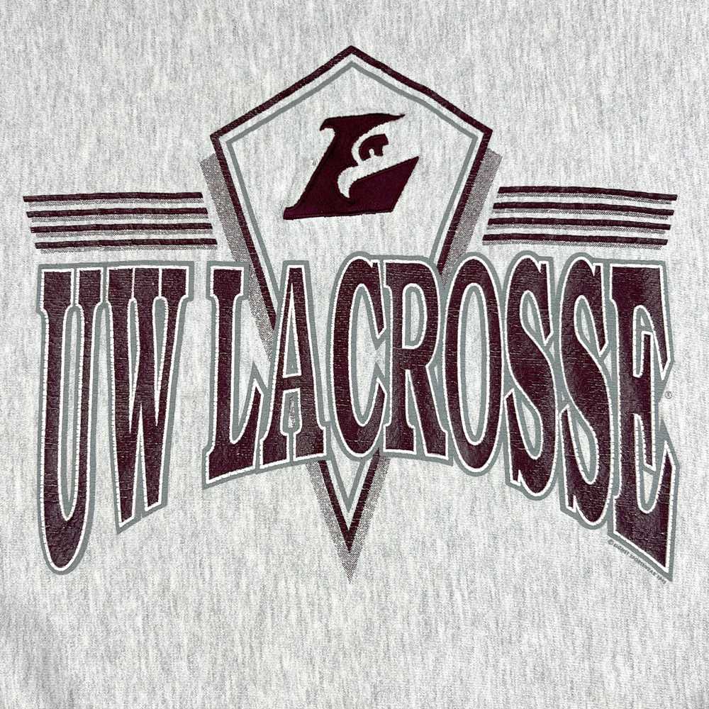 VTG UW LACROSSE CREWNECK - image 2