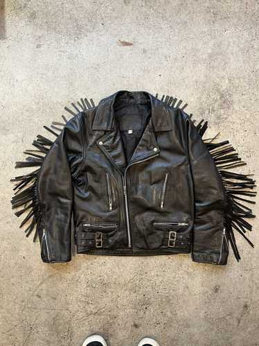 Cowboy Equipment × Leather Jacket × Vintage 1980s… - image 1