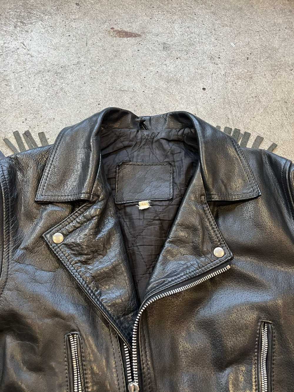 Cowboy Equipment × Leather Jacket × Vintage 1980s… - image 3