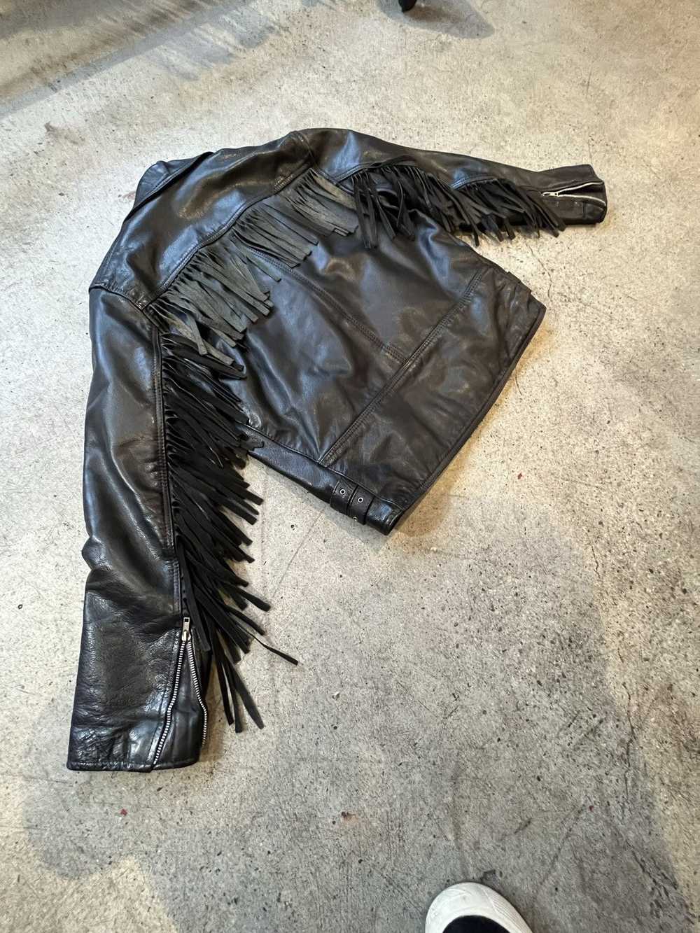 Cowboy Equipment × Leather Jacket × Vintage 1980s… - image 6