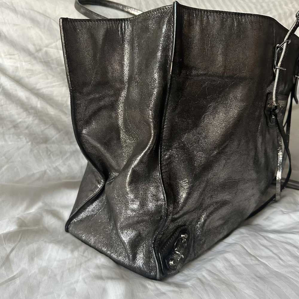 Balenciaga Papier leather handbag - image 4