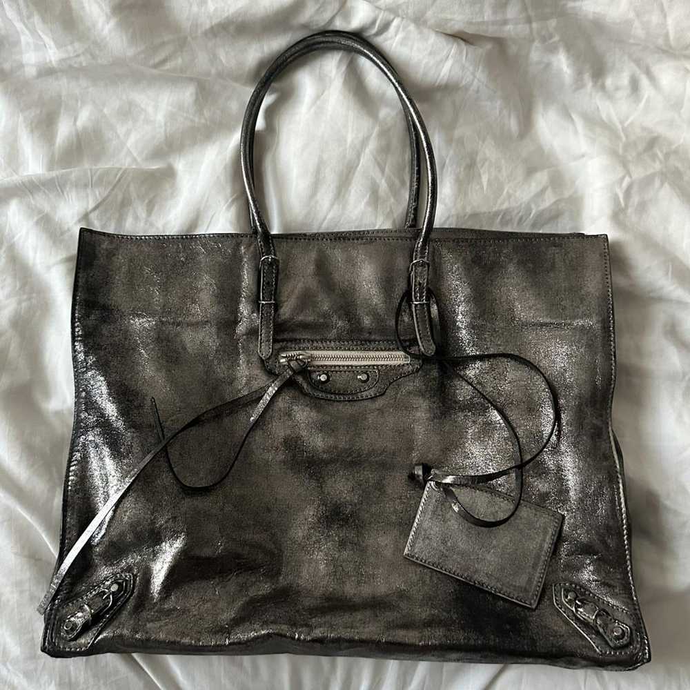 Balenciaga Papier leather handbag - image 8