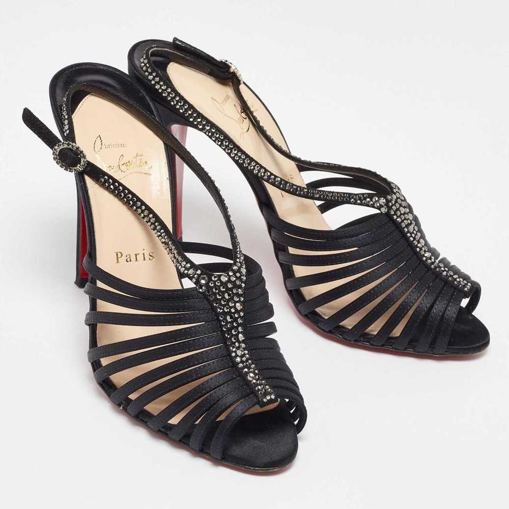 Christian Louboutin Cloth sandal - image 3