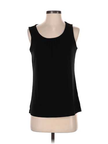 Lands' End Women Black Sleeveless Blouse 2