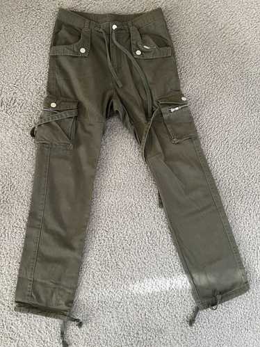 Streetwear green cargo pants