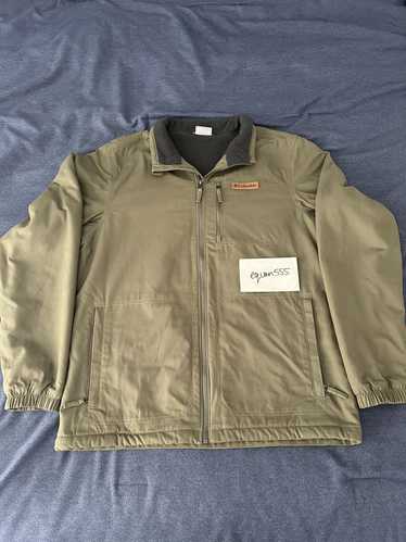 Columbia Columbia Olive Utility Jacket Fleece Lini