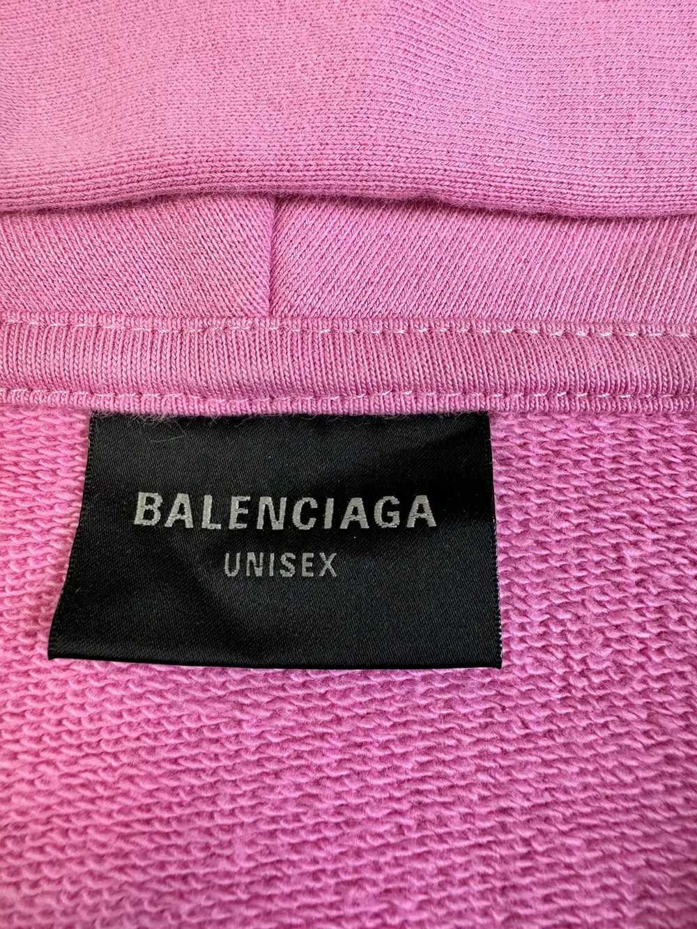 Balenciaga Balenciaga Polo Pink Hoodie - image 5