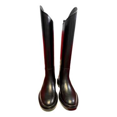 Jil Sander Leather riding boots - image 1