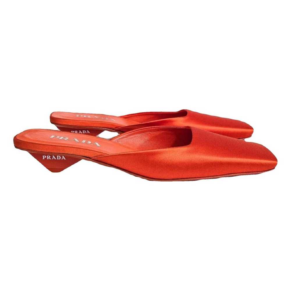 Prada Cloth mules & clogs - image 1