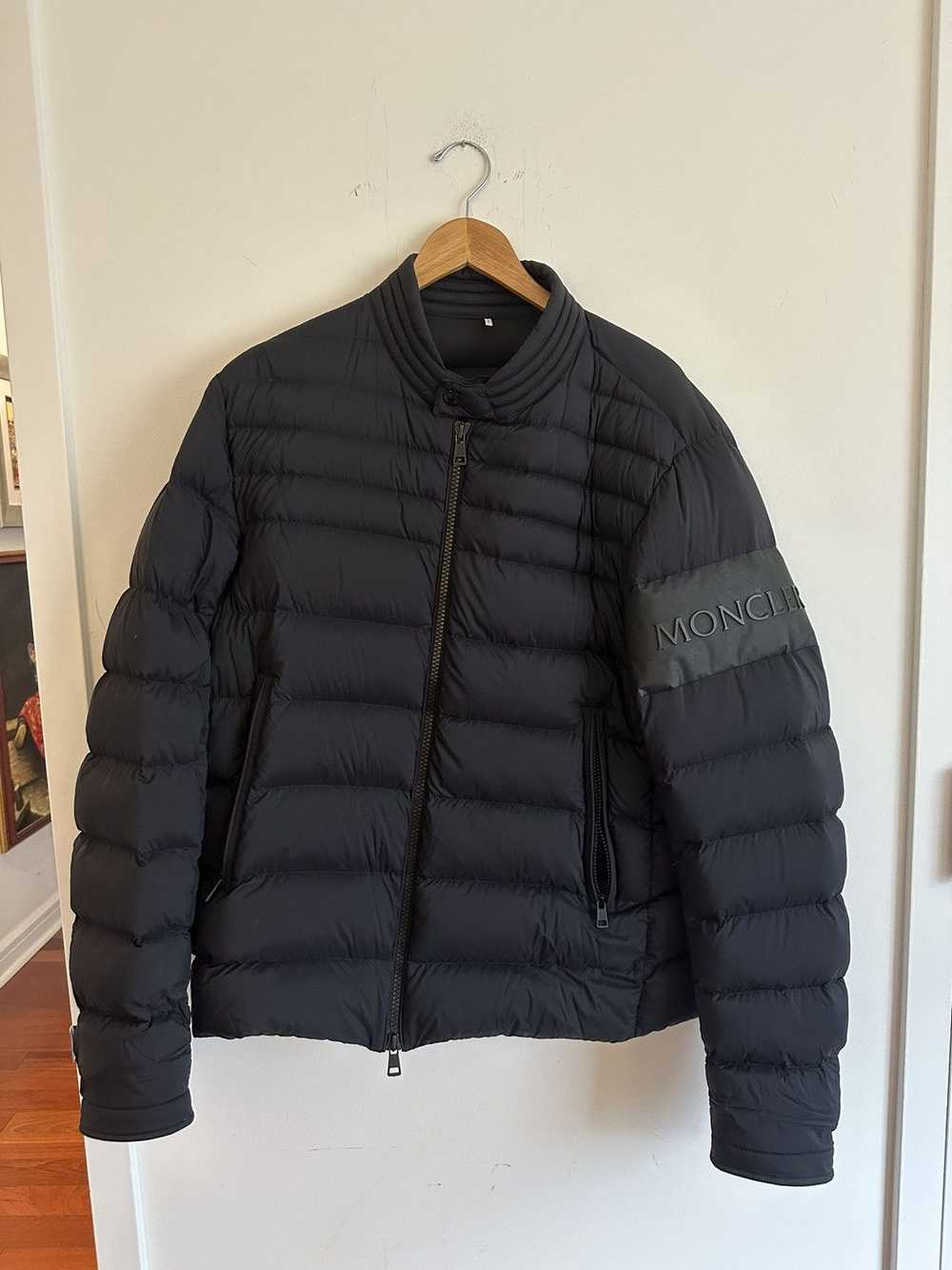 Moncler Moncler Aree Biker Down Jacket - image 1