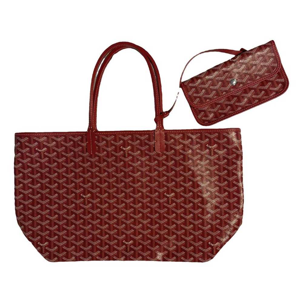 Goyard Saint-Louis leather tote - image 1