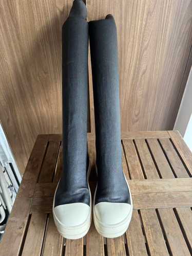 Rick Owens Rick Owens Mainline leather boots size… - image 1