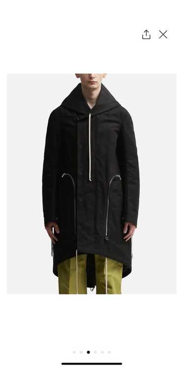 Rick Owens Rick Owens Bauhaus Fishtail Parka