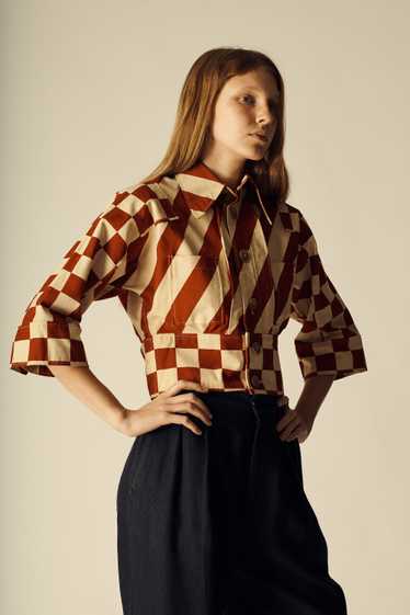 Early 1970s Issey Miyake Blouse