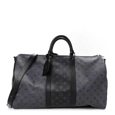 LOUIS VUITTON Reverse Monogram Eclipse Keepall Ba… - image 1